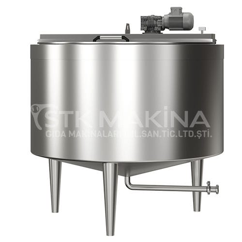 Becken für die Pasteurisierung - STK Makina - für Creme
