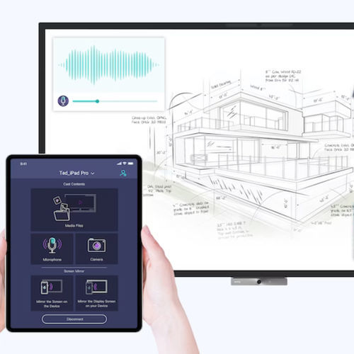 Steuerungssoftware - InstaShare 2  - BenQ - Content-Sharing / Auslauf / Audio