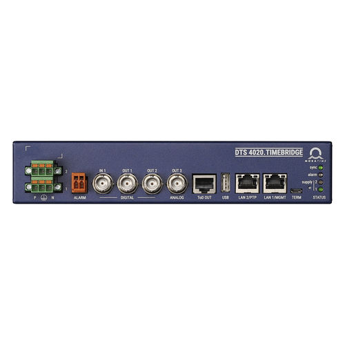 PTP-Uhr - DTS 4020.timebridge - MOBATIME Swiss Time Systems - Synchron / IEEE 1588 / Slave