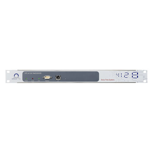 Time-Server / NTP - DTS 4128 - MOBATIME Swiss Time Systems - GPS / 24 VDC / Rack