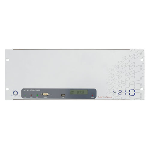 Time-Server / Grandmaster - DTS 4210  - MOBATIME Swiss Time Systems - NTP / PTP / IEEE1588