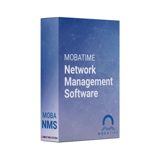 Software / Netzwerkmanagement und -konfiguration - MOBA-NMS - MOBATIME Swiss Time Systems - Für Wanduhr / für Zeitserver / Windows