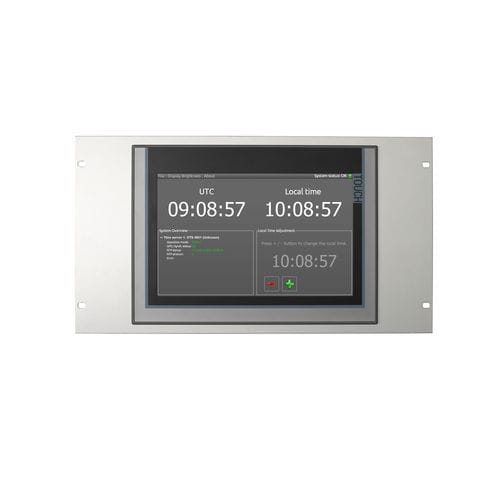 Steuerungseinheit für Bordzeit - STC - MOBATIME Swiss Time Systems - mit Touchscreen