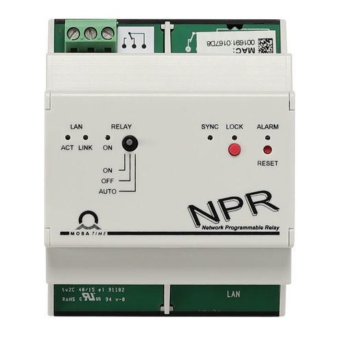 Vernetztes programmierbares Relay - NPR - MOBATIME Swiss Time Systems - NTP