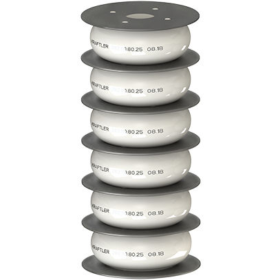 Druckfeder - KT-40 - Kraftler - zylindrisch / für Gleis