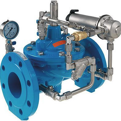 Membranventil - 1500 series - Hawido AG - hydraulisch gesteuert / Druckminderung / für Wasser