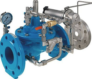 Membranventil - 1300 series - Hawido AG - hydraulisch gesteuert / Durchsatzkontrolle / für Wasser