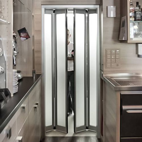 Falttor - FFM - Gilgen Door Systems AG - Glas / für Außenbereich / automatisch