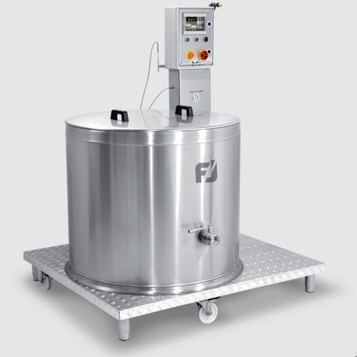 Pasteurisierer und Sterilisator / Dampf - PBG300 - Frigojollinox s.r.l. - für Fruchtsaft / für Tomatenpüree / für die Getränkeindustrie