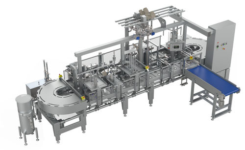 Automatische Füllmaschine - WT series - Ice Com GmbH - für Töpfe / Becher / für Lebensmittel