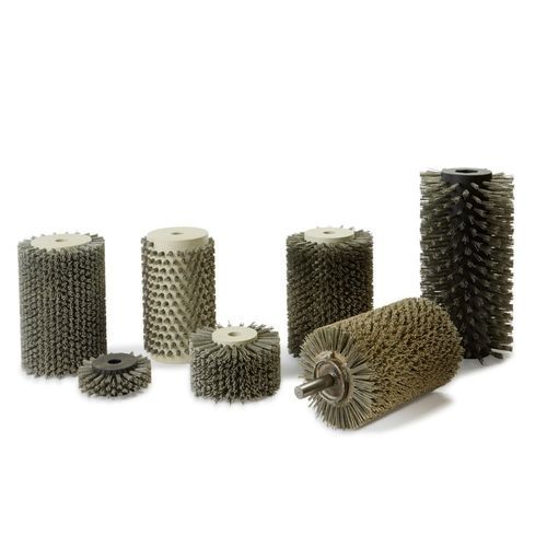 Kreisförmige Bürste - Cosma Borstelfabriek Holland - Entgrat / abrasiv / Nylon