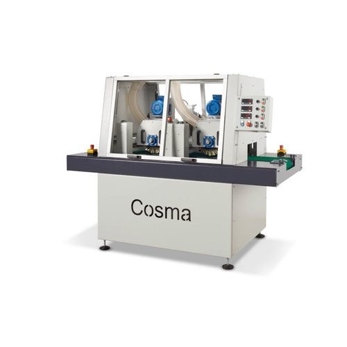 Bürstenschleifer - Cosma Borstelfabriek Holland - Band / Glättmaschine / pneumatisch