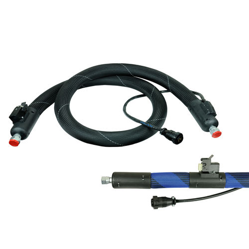 Bühnen-kompatibler Heizschlauch - BHN series - Ogan Heating Hoses - für Hotmelt / PTFE / Standard