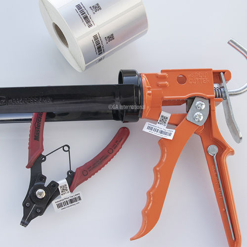 Thermotransferetikett - ZIPT-33 - GA International - IndustriTAG - Kennzeichnung / bedruckt / Industrie