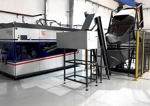 Hydraulischer Kipper - TES STM GROUP - Kisten / Hub