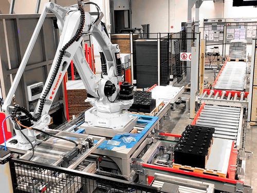 Roboter-Palettierer - TES STM GROUP - Umschlag / klein
