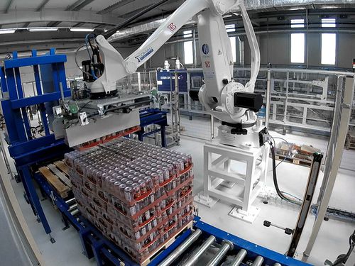Roboter-Palettierer - TES STM GROUP - für Dosen / Umschlag