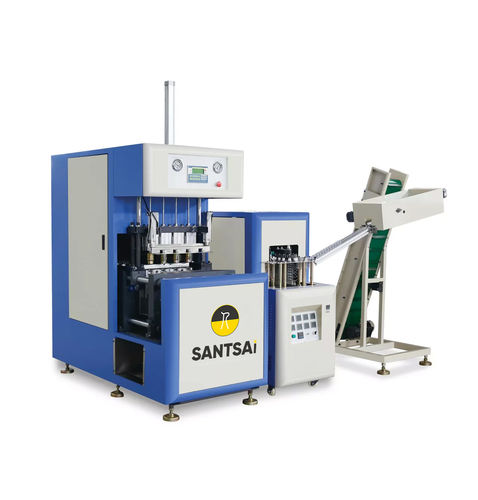Spritzblasformmaschine - STSMS-4 - SANTSAI MACHINERY - für PET / für Flaschen / für Container
