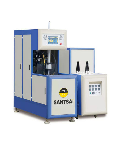 Streckblasformmaschine - STSS series - SANTSAI MACHINERY - für PET / halbautomatisch