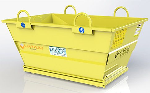 Selbstkippender Behälter / Stahl - LC-W048 - Shenzhen Liwumei Industrial Equipment Co.,Ltd. - Roll / Hub
