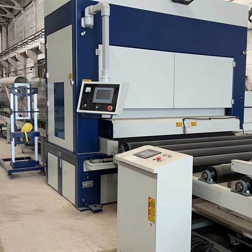 Schleif- und Poliermaschine / für Platten - SG2050-WJS - HANGZHOU XIANGSHENG ABRASIVE MACHINE MANUFACTURING CO.,LTD - für flache Werkstücke / Aluminium / Edelstahl