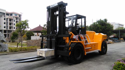 Diesel-Gabelstapler - HNF-250 - Fujian Huanan Heavy Industry Machinery Manufacturing Co.,Ltd. - Sitz / 4 Räder / mit Gegengewicht