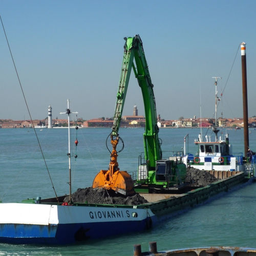 Hydraulischer Zweischalengreifer - Negrini - für Aushub
