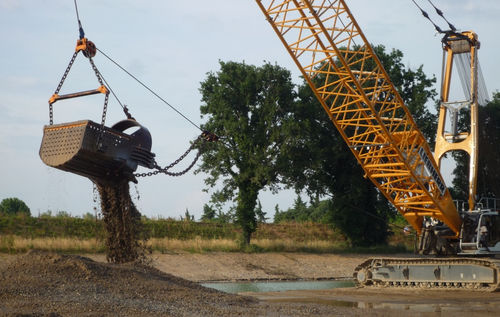 Grabenräumschaufel - Negrini - für Dragline