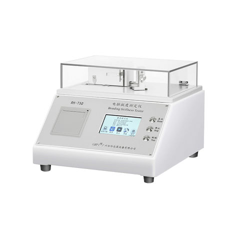 Steifigkeits-Prüfanlage - RH-T500 - Guangzhou Biaoji Packaging Equipment Co., Ltd. - Biegefestigkeit / halbautomatisch / für Stoffe