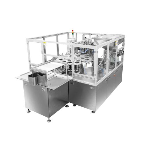 Dreh-Siegelmaschine - GF-2200Z - Guangzhou Biaoji Packaging Equipment Co., Ltd. - vollautomatisch / für Ausgussbeutel