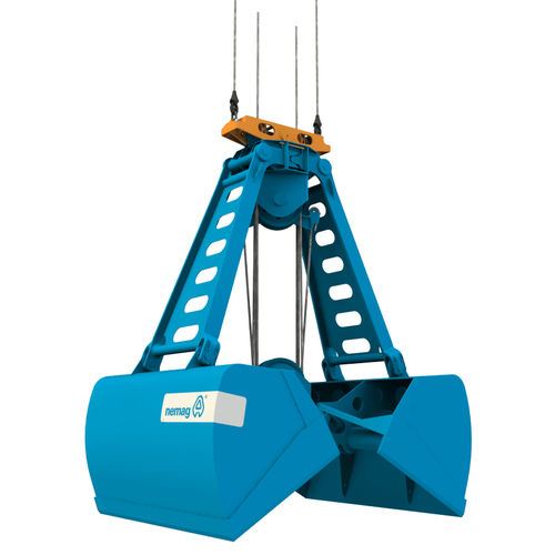 Zweischalengreifer für Aushub - Nemag