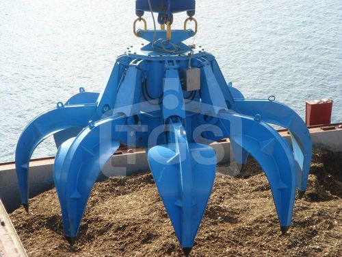 Mehrschalengreifer - Tgs - the grab specialist BV - elektrohydraulisch / für Schrott / Holz