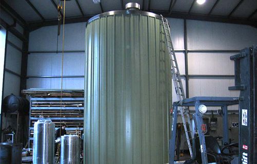 Silo / konischer Zylinder - Spectac International - für Schüttgut / Silo / für Transport