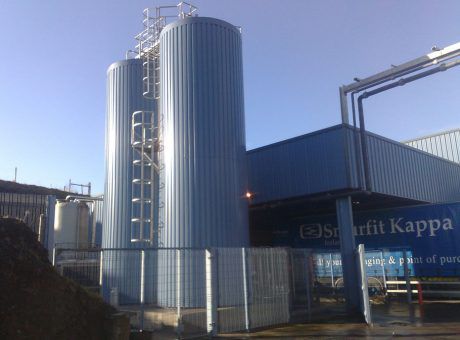 Silo für Zement - Spectac International - für Schüttgut / für Lebensmittel / für Sägemehl