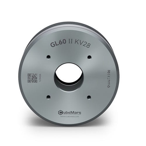 Bürstenloser Motor - GL60 II - CubeMars - DC / 16 V / mit Hohlwelle