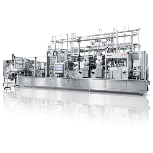 Servogesteuerte Abfüllmaschine mit Traysealer - HAMBA BK II - Benhill GmbH - Becher / für Flüssigkeiten / für Milchprodukte