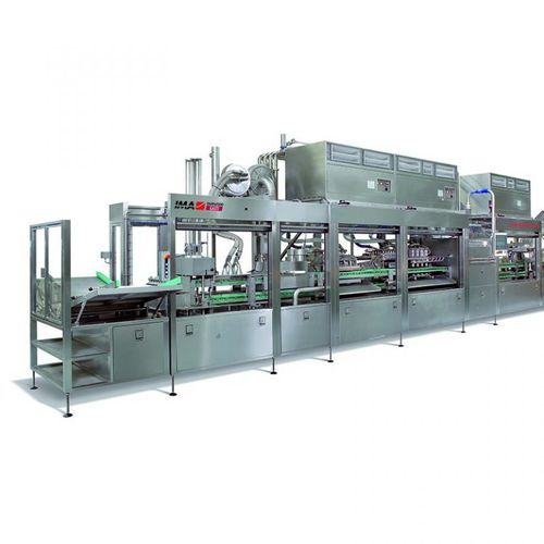 Automatische Abfüllmaschine mit Traysealer - COMBISEPTIC - Benhill GmbH - Becher / für Flüssigkeiten / für Milchprodukte