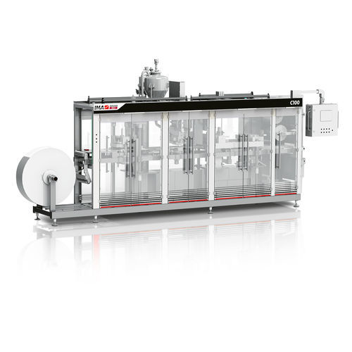 Form-, Füll- und Verschließmaschine / aus PS - C100 - Benhill GmbH - für Milchproduktverpackungen / zur Drinkbecher-Herstellung / für Lebensmittelverpackung