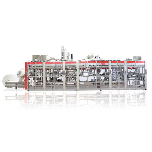 Form-, Füll- und Verschließmaschine / aus PS - P500 - Benhill GmbH - für Lebensmittelverpackung / für Milchproduktverpackungen / zur Drinkbecher-Herstellung
