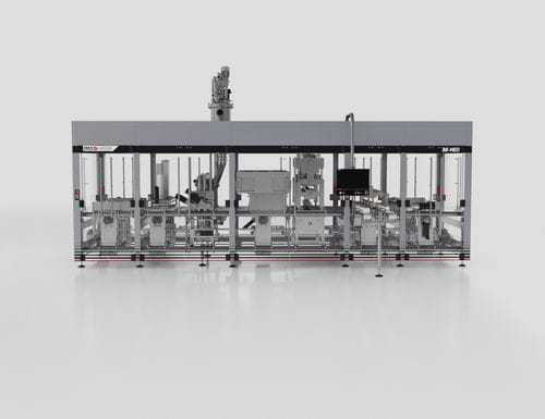 Automatische Abfüllmaschine mit Traysealer - HAMBA BK-NEO - Benhill GmbH - Becher / für Flüssigkeiten / für Milchprodukte