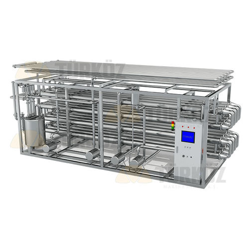 Wärmetauscher für die Pasteurisierung - Turkoz Makina Sanayi ve tic. a.s. - rohrförmig / flüssig/flüssig / für die Lebensmittelindustrie