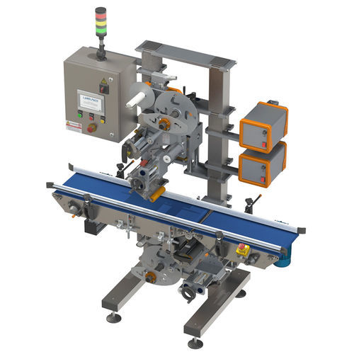 Automatisches Etikettiersystem - Sistema TB-L - LABELPACK - für Schalen / kompakt / horizontal