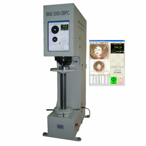 Brinell-Härteprüfer - BMS 3000 OBPC - BMS BULUT MAKINA SANAYI - Tisch / PCT-Touchscreen