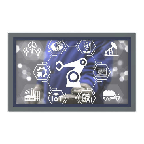 Monitor mit resistivem 5-Draht-Touchscreen - TM-PR156 - Shenzhen TAICENN Technology Co., Limited - Industrie / Videoüberwachung / für Industriemaschinen