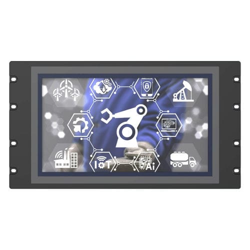 LCD-Monitor - TM-RR156 - Shenzhen TAICENN Technology Co., Limited - mit resisitivem Touchscreen / LED / Industrie