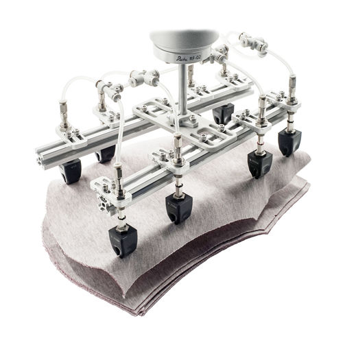 Sauggreifer für Gewebe - Suzhou Rochu Robotics Co.,Ltd - pneumatisch / parallel / weich