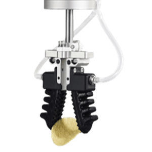 Pneumatischer Mikrogreifer - FM-V5 series  - Suzhou Rochu Robotics Co.,Ltd - Winkel / Expansion / 2 Backen