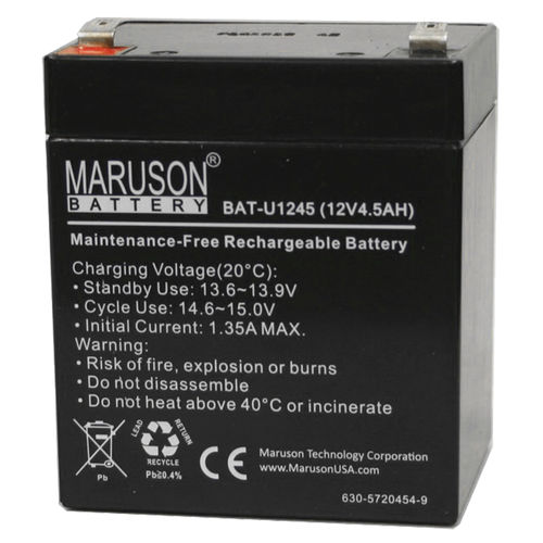 VRLA-Batterie - BAT-U12 series - Maruson Technology - 12 V / automatisch