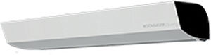 Horizontaler Luftschleier - Guard One series - Sonniger - wandmontiert / mit Elektroheizung
