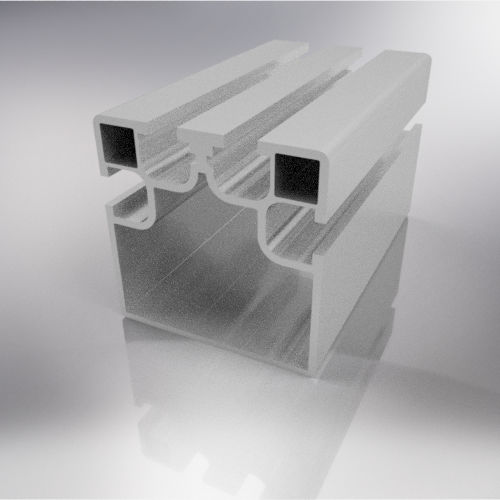 Legierungsprofil - BPRDD0000200 - Dierre Group - quadratisch / rahmen / für Industrieanwendungen